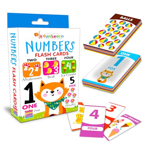 NUMBERS 30 FLASH CARDS BOX