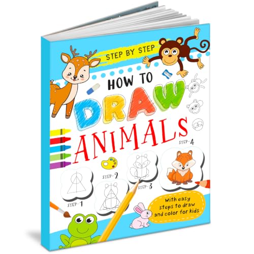Step By Step How To Draw  - Animals