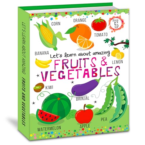 Learning My First Fruits & Vegetables Board Book