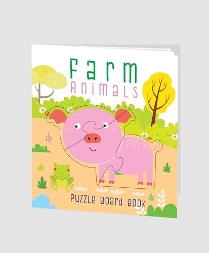 Farm Animals Puzzle Board Book