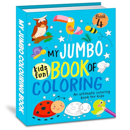 My Jumbo Book of Coloring (Turquoise) Book 4