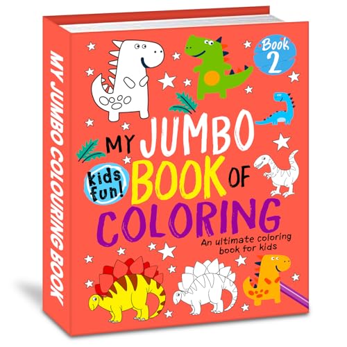 My Jumbo Book of Coloring (Orange) Book 2