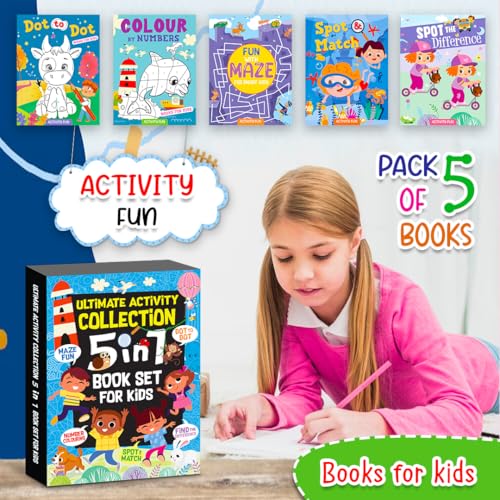 Ultimate Activity Collection 5 in 1 Book set for Kids