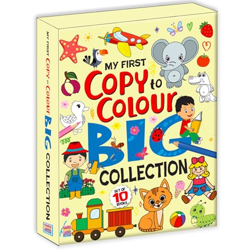 My First copy to colour big collection- set of 10 Books