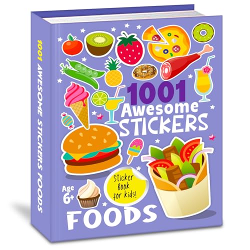 1001 Awsome Stickers - Foods