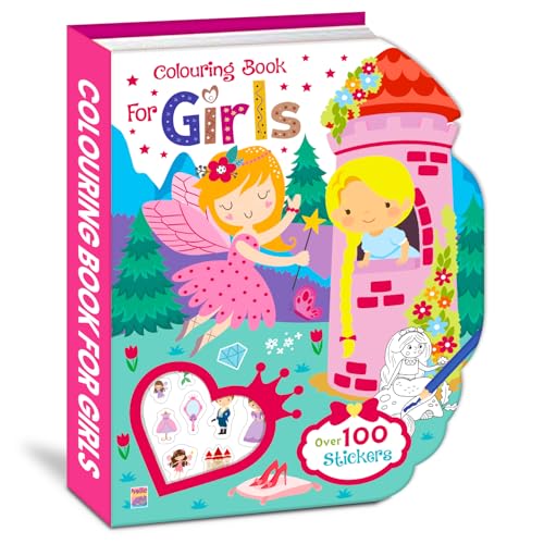 Girl Football Colouring Book