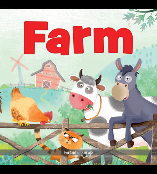 Farm - Illustrated Book On Farm Animals