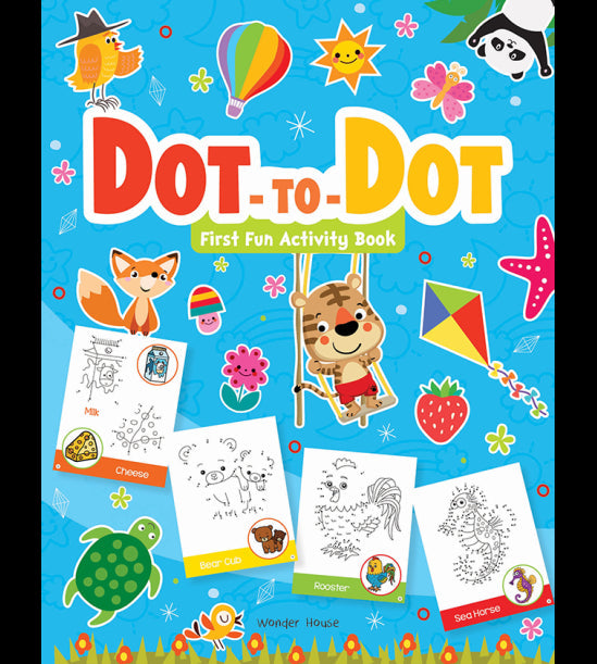Dot To Dot : First Fun Activity Books For Kids