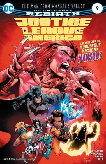 Justice League of America #9 B16