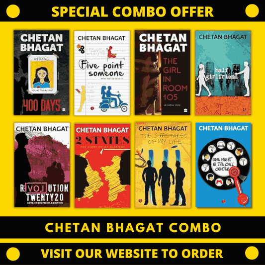 CHETAN BHAGAT 8 Books COMBO