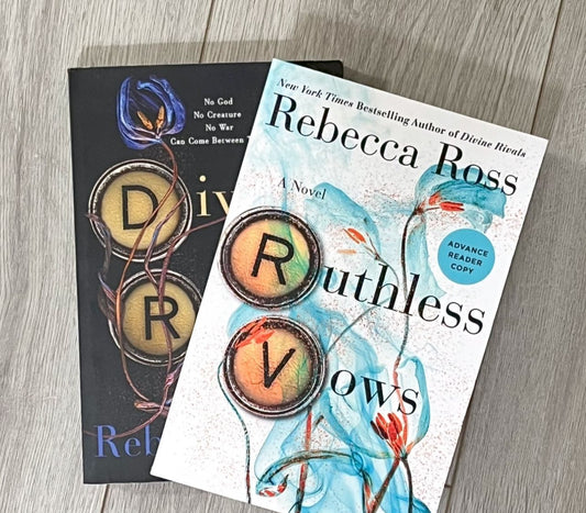 COMBO [Normal Cover] Ruthless Vows & Divine Rivals by Rebecca Ross