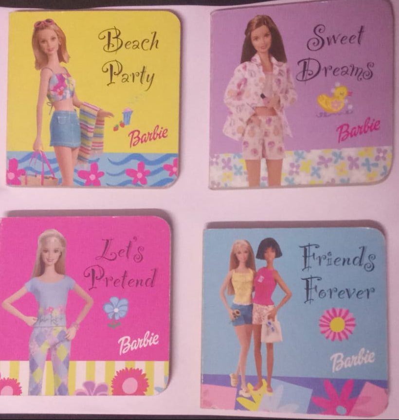 Preloved  small card board books set of 4