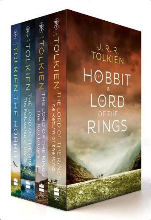 The Hobbit & The Lord of the Rings set of 4 books