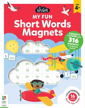 JUNIOR EXPLORERS MAGNETIC BOOKS : SHORT WORDS 4+