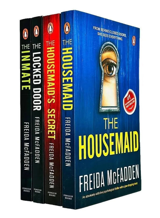 COMBO The Housemaid + The Housemaid’s Secret + The Locked Door + The inmate by Freida McFadden