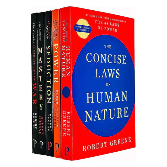 5 Books Robert Greene Concise Box Set