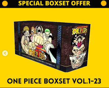 One Piece Boxset Vol 1-23 #Trending